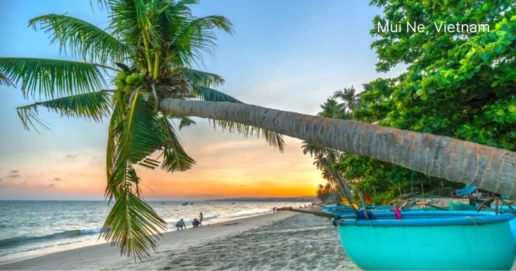 Mui Ne Vietnam - Paddle Boarding in Asia