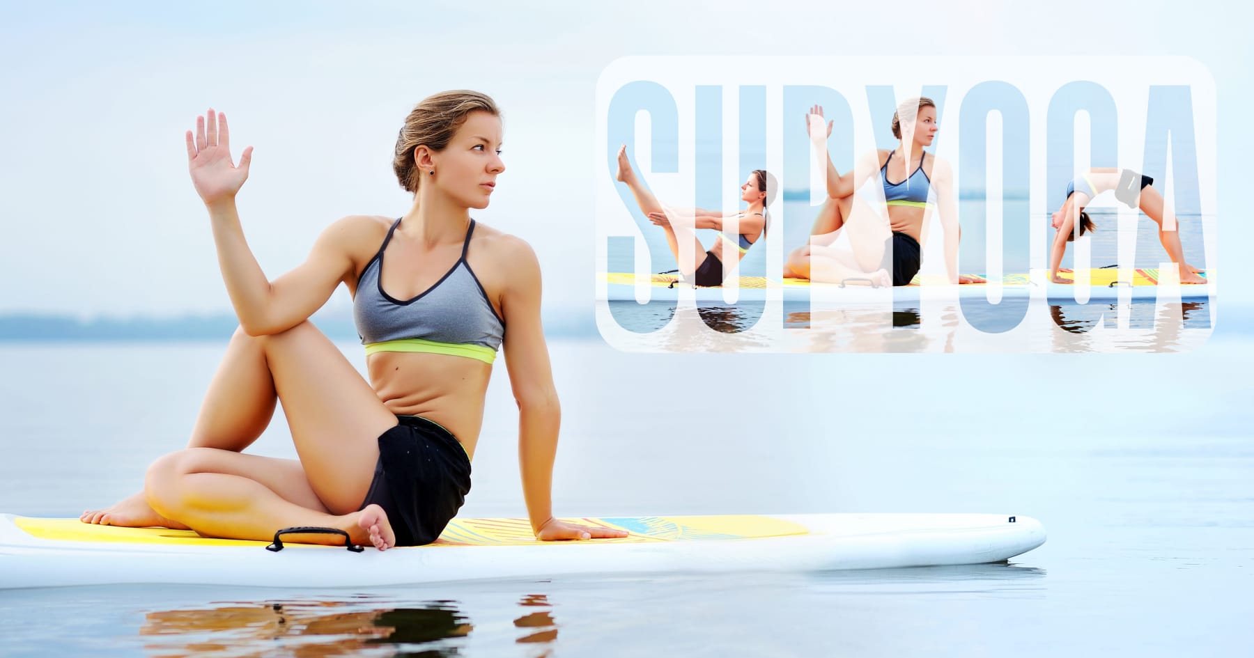 Stand Up Paddle Boarding Yoga